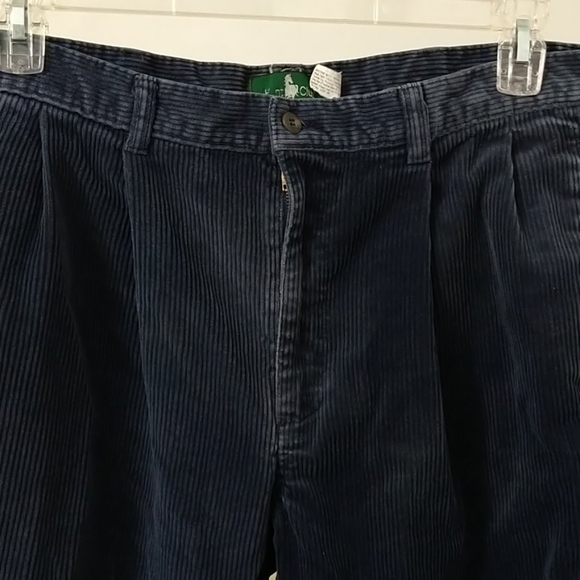 Men's Hunt Club blue corduroy pants, size 34 - Picture 2 of 3